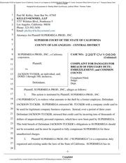 supermega tucker lawsuit|Party Notice: SUPERMEGA PROD., INC. VS JACKSON .